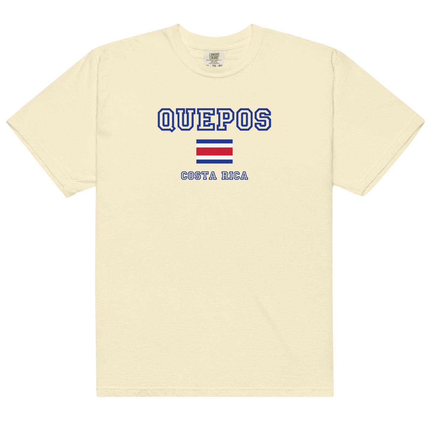 Quepos Costa Rica with Flag Unisex T-shirt