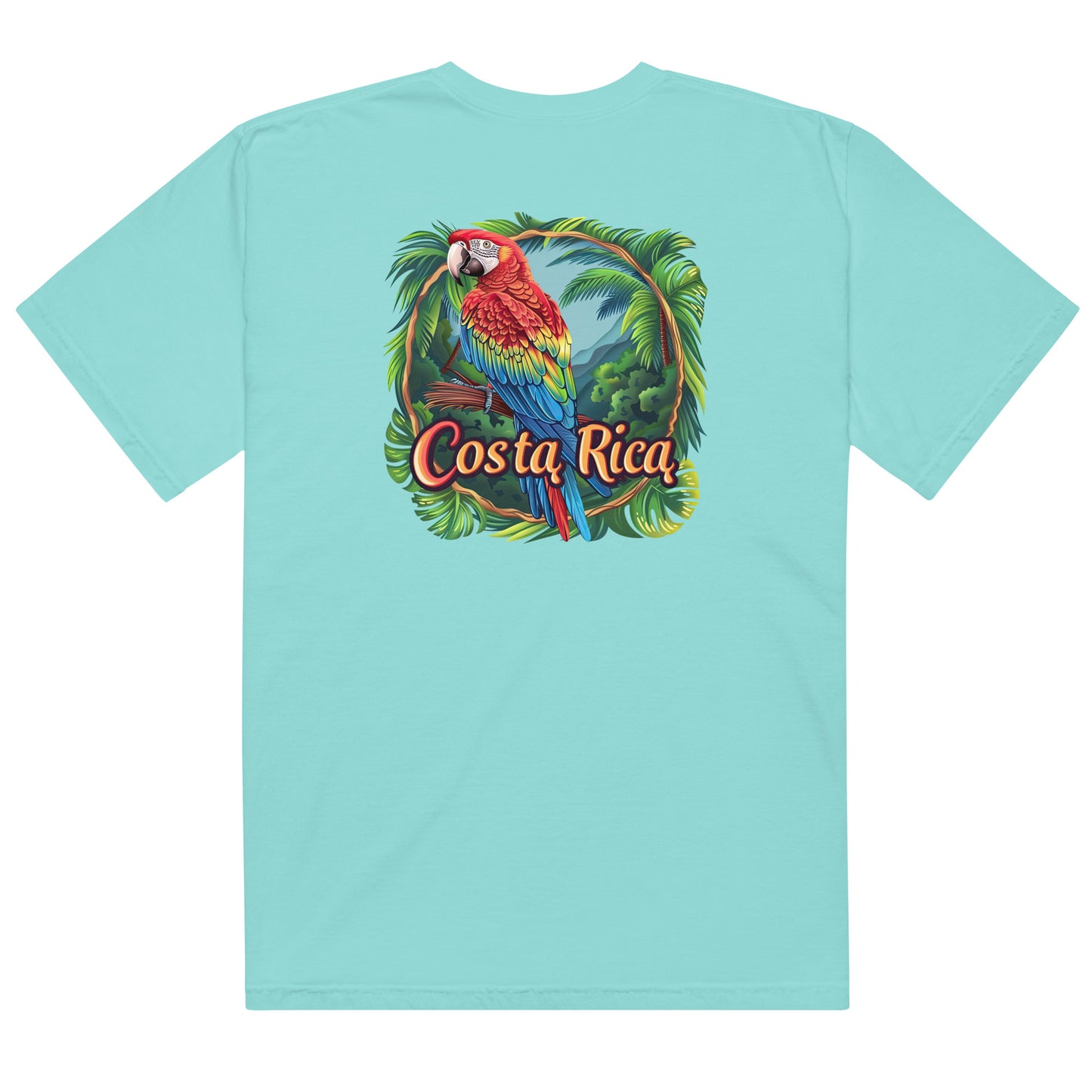 Costa Rica Parrot Unisex t-shirt