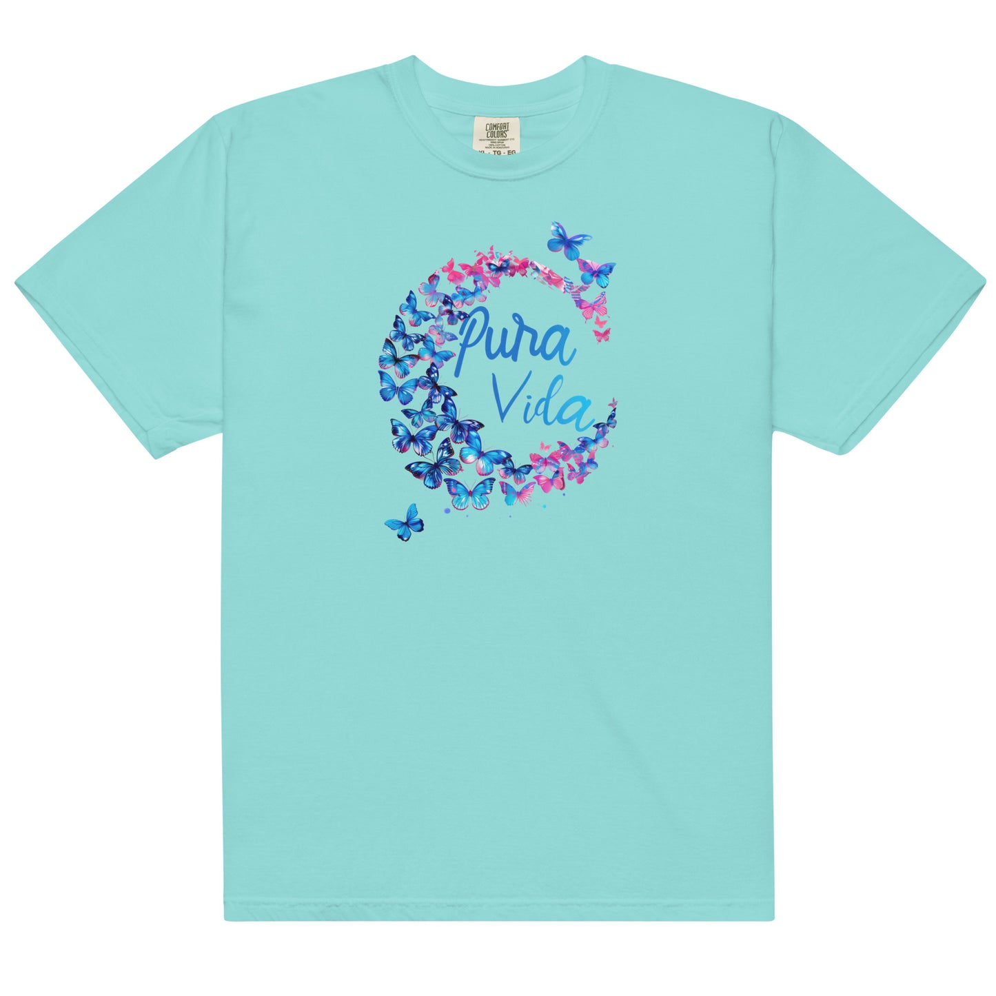 Costa Rica Pura Vida Butterfly T Shirt - Unisex