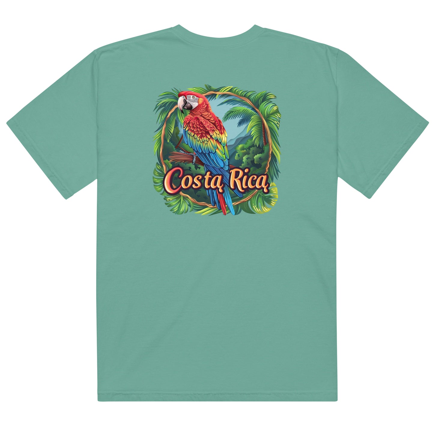 Costa Rica Parrot Unisex t-shirt