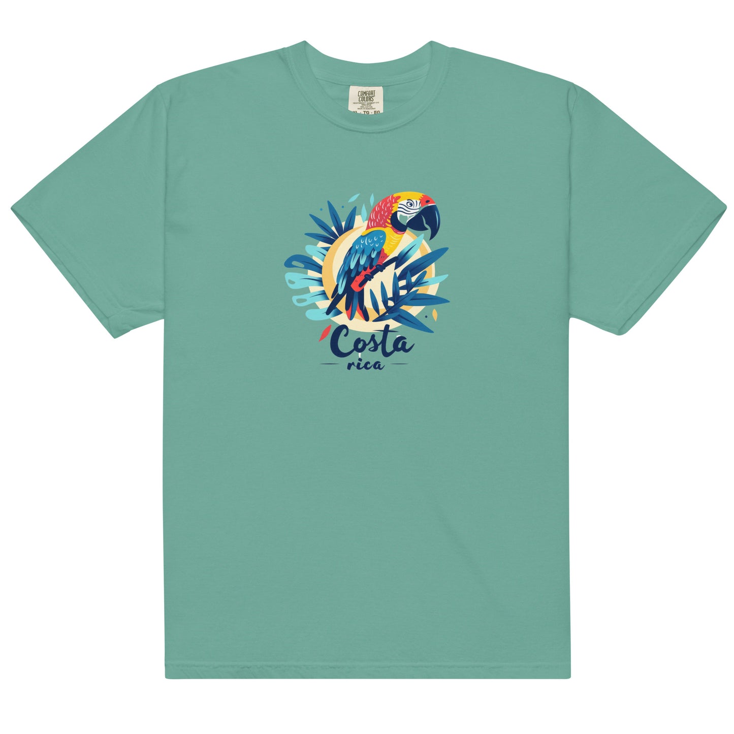 Smiling Costa Rica Parrot Unisex T-Shirt – Brighten Your Style