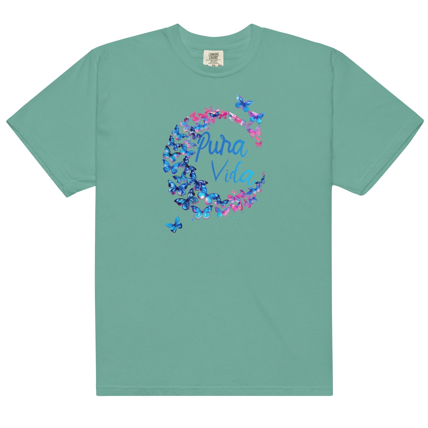 Costa Rica Pura Vida Butterfly T Shirt - Unisex