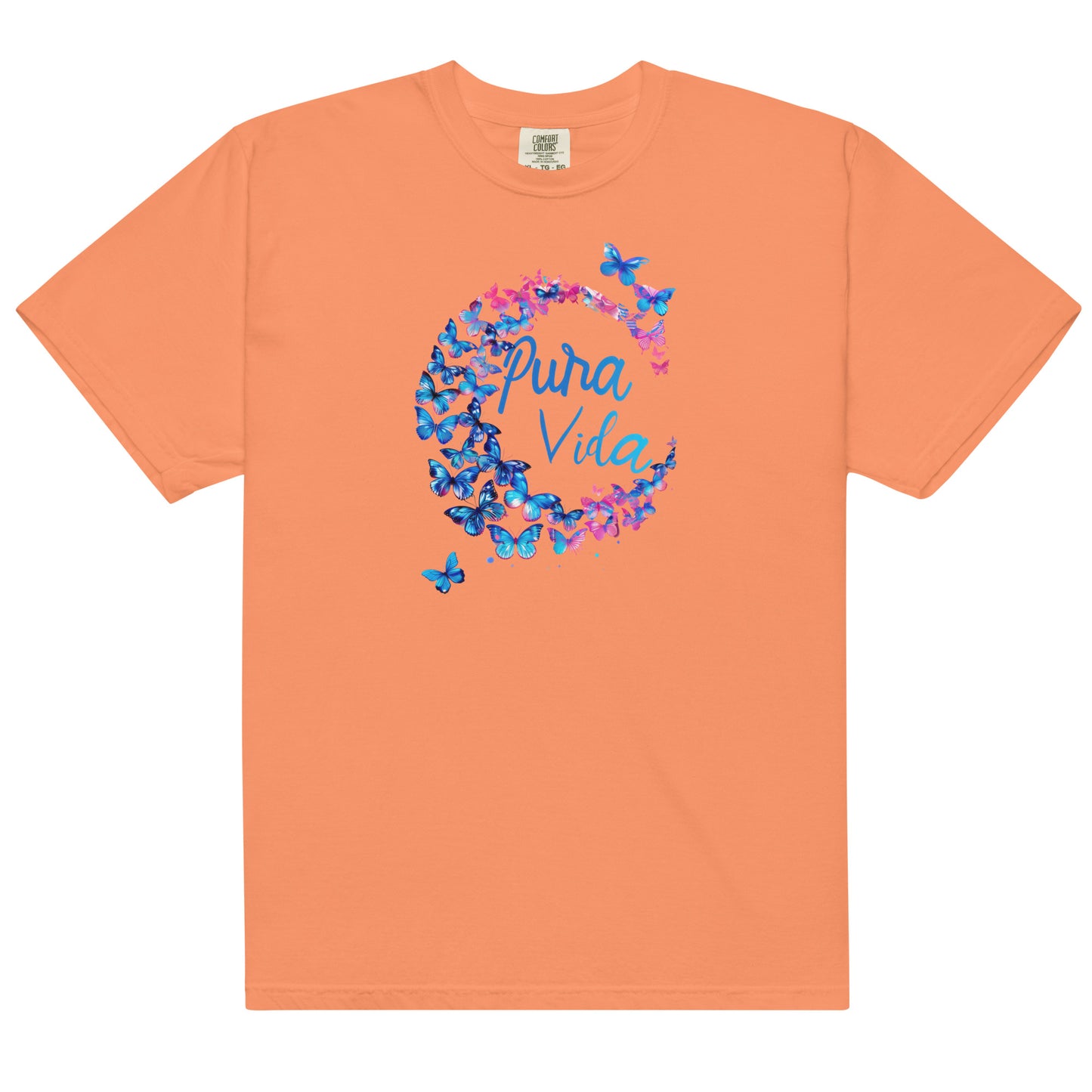 Costa Rica Pura Vida Butterfly T Shirt - Unisex