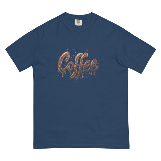 Coffee in Cursive t-shirt - Unisex