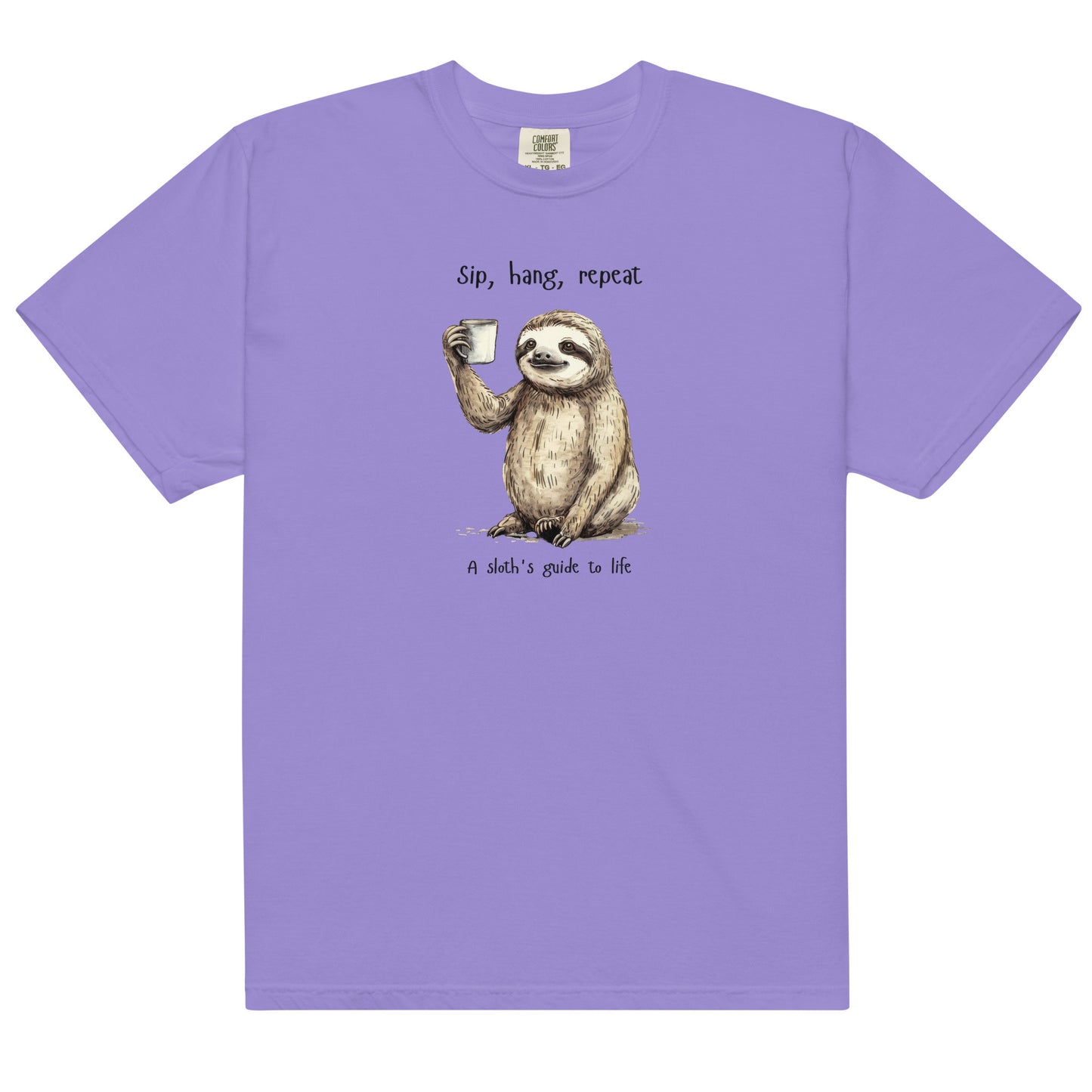 A Sloth's Guide to Coffee t-shirt - Unisex