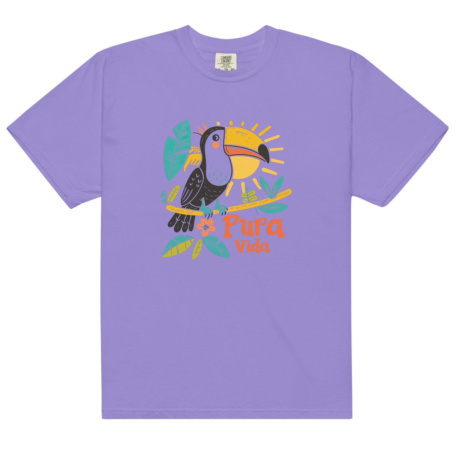 Costa Rica Pura Vida Toucan T-shirt - Unisex