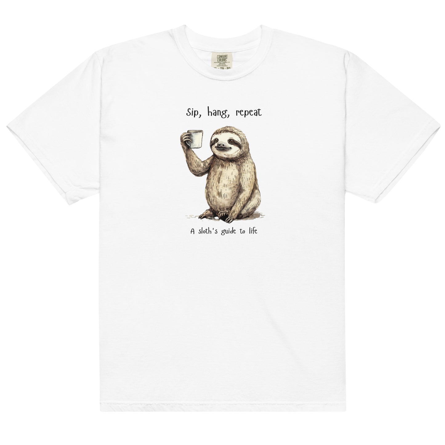 A Sloth's Guide to Coffee t-shirt - Unisex