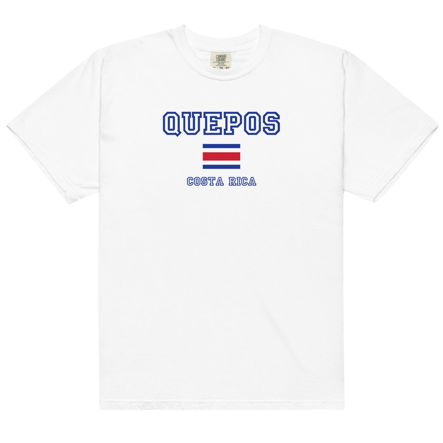 Quepos Costa Rica with Flag Unisex T-shirt