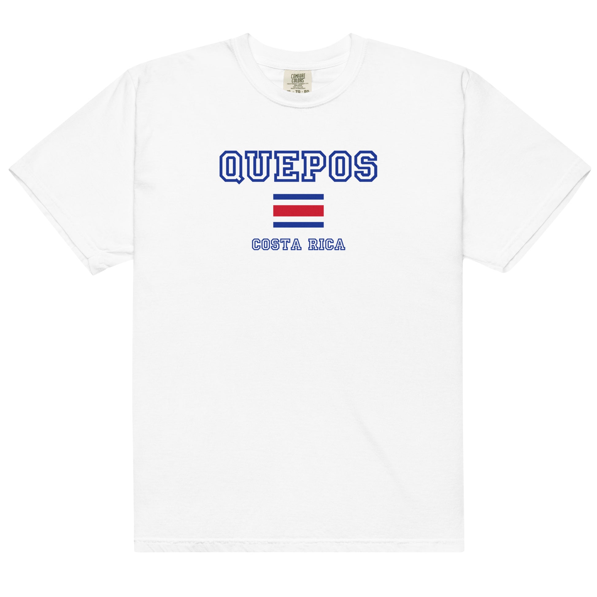 Quepos Costa Rica with Flag Unisex T-shirt
