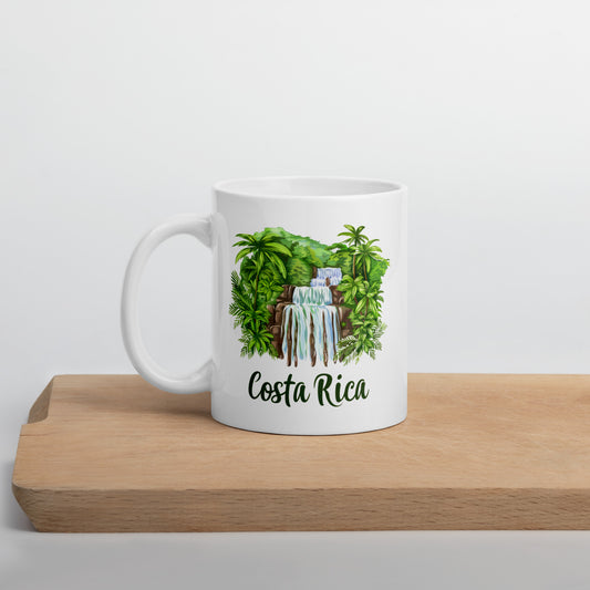 Costa Rica Waterfall Coffee Mug