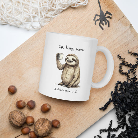 Costa Rica Sloth Coffee Mug