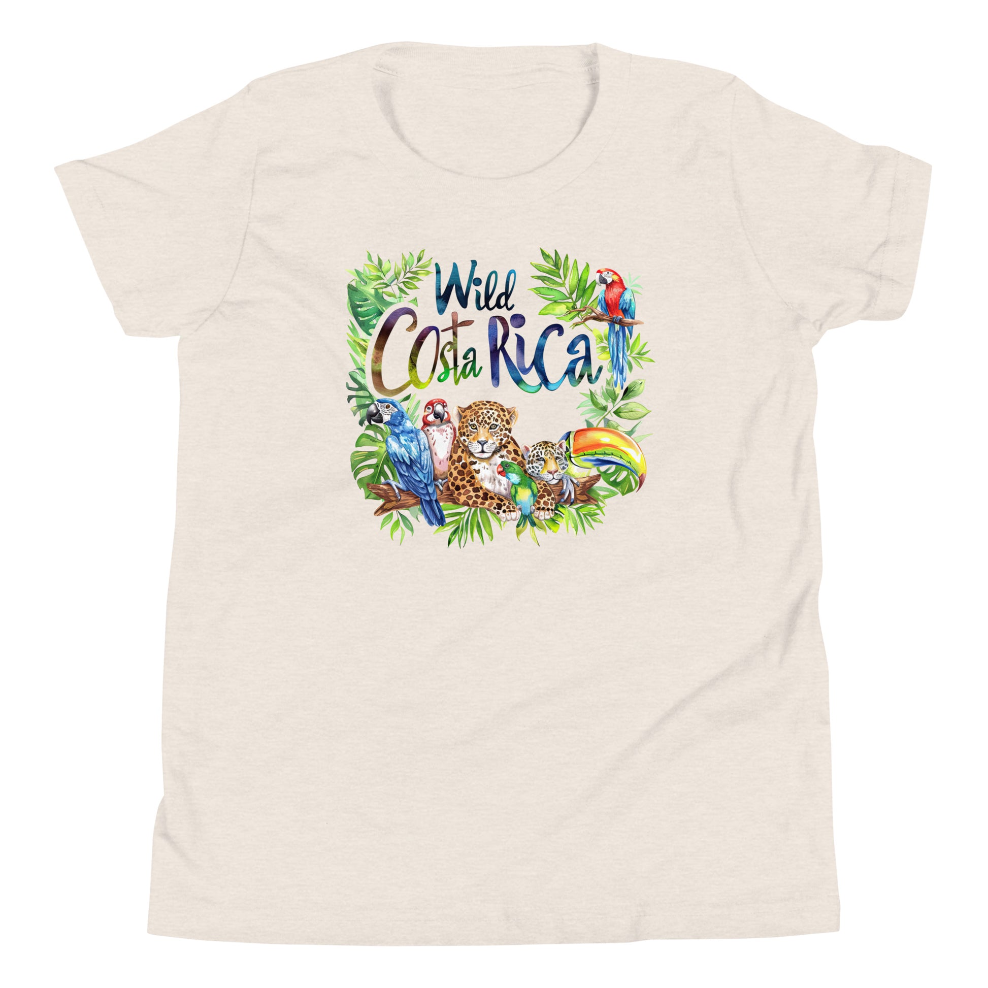 Costa Rica Wildlife Kids T-Shirt – Adventure Awaits for Little Explorers