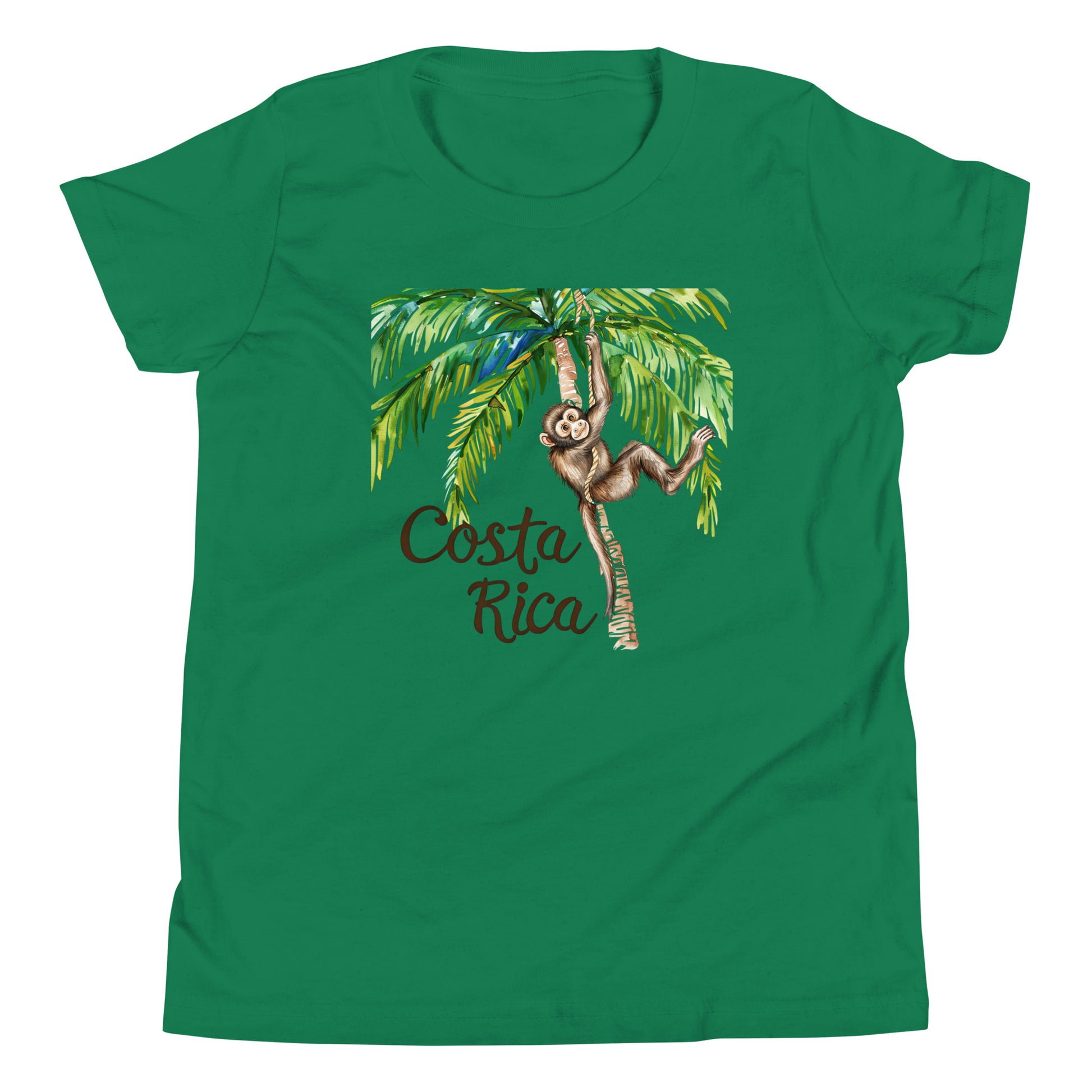 Costa Rica Monkey Kids T-Shirt