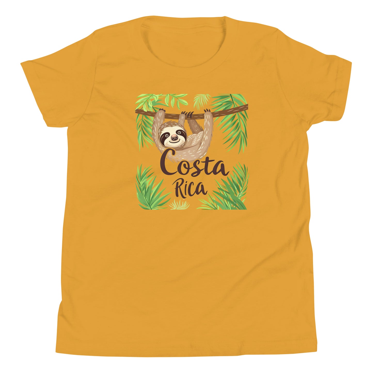Costa Rica Sloth Kids T-Shirt – Cute and Comfy for Little Adventurers