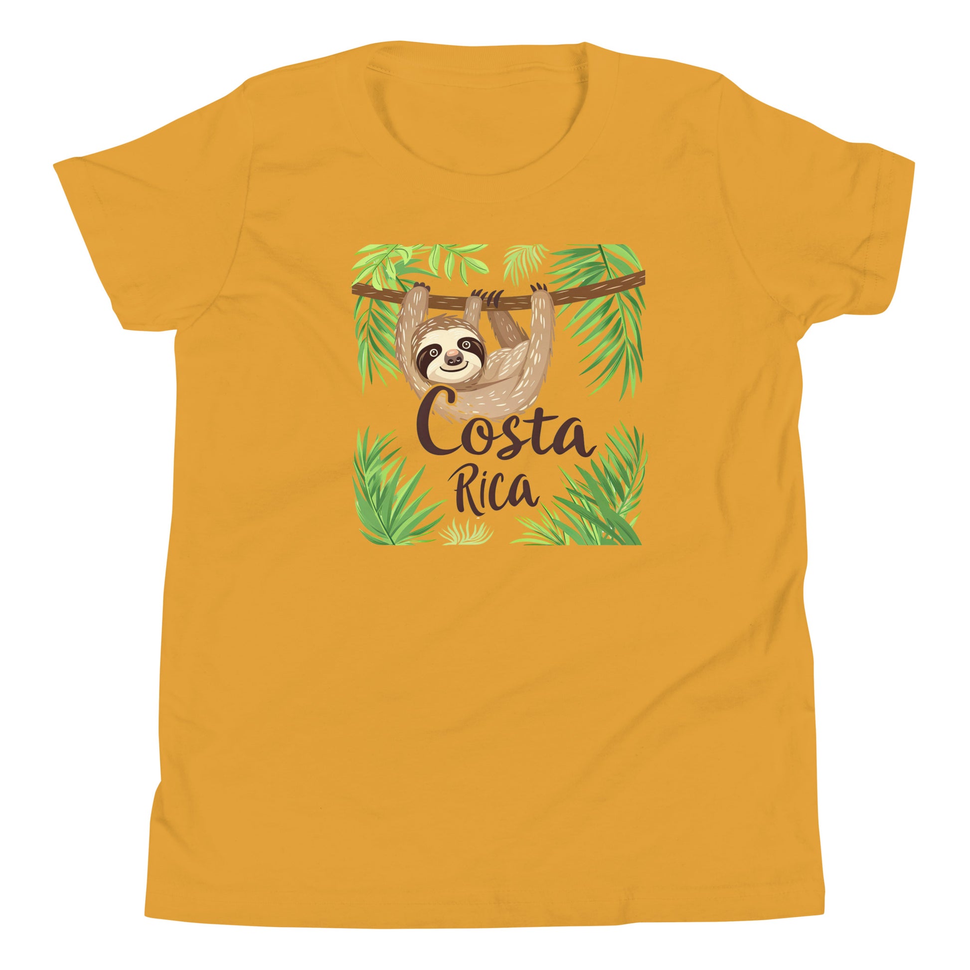 Costa Rica Sloth Kids T-Shirt – Cute and Comfy for Little Adventurers