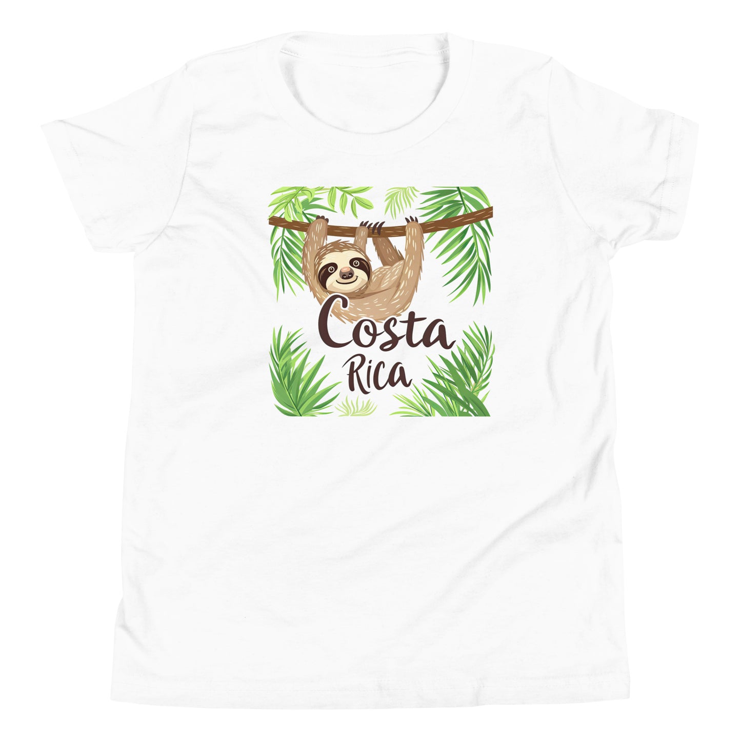 Costa Rica Sloth Kids T-Shirt – Cute and Comfy for Little Adventurers