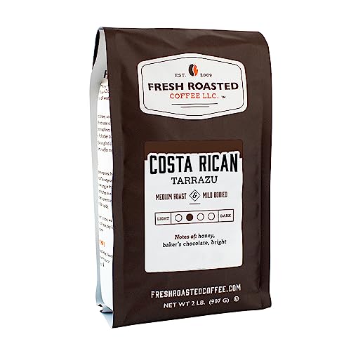 Costa Rican Tarrazu Whole Bean Coffee, 2 lb (32 oz),